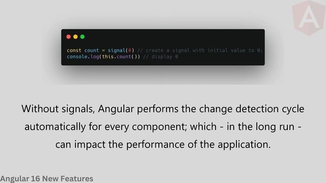 Angular 16 New Features | Signals | #angular16