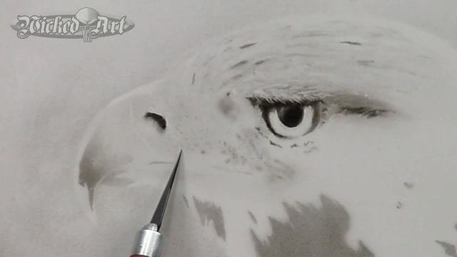 Airbrush Tutorial: Eagle Portrait (Part 1)
