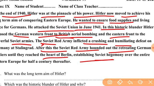 Social science worksheet 99 class 9(11/3/22) English medium/worksheet 99sst class9/class9 sst/class