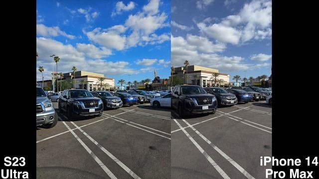 Samsung S23 ULTRA VS iPhone 14 Pro Max Camera Comparison