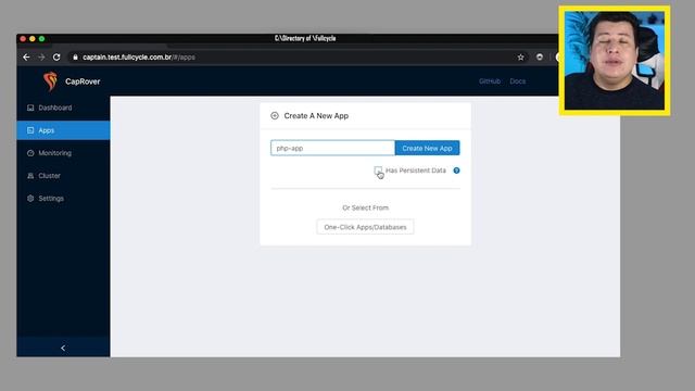 Seu servidor gerenciado com CapRover e Docker