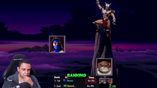 🔴FALARAM SER IMPOSSÍVEL!! EM BUSCA DO RECORDE MUNDIAL EM MORTAL KOMBAT 2 SPEEDRUN!!