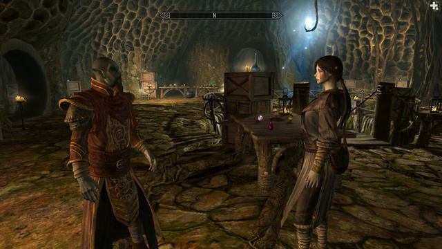 Brelyna's College Days and Lilija the Stormcloak - 005 Brelyna meets Neloth (Skyrim, Telvanni)