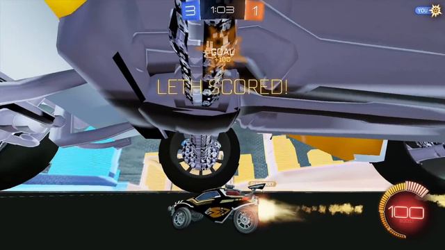 Rocket League, but the FIELD is a GIANT OCTANE