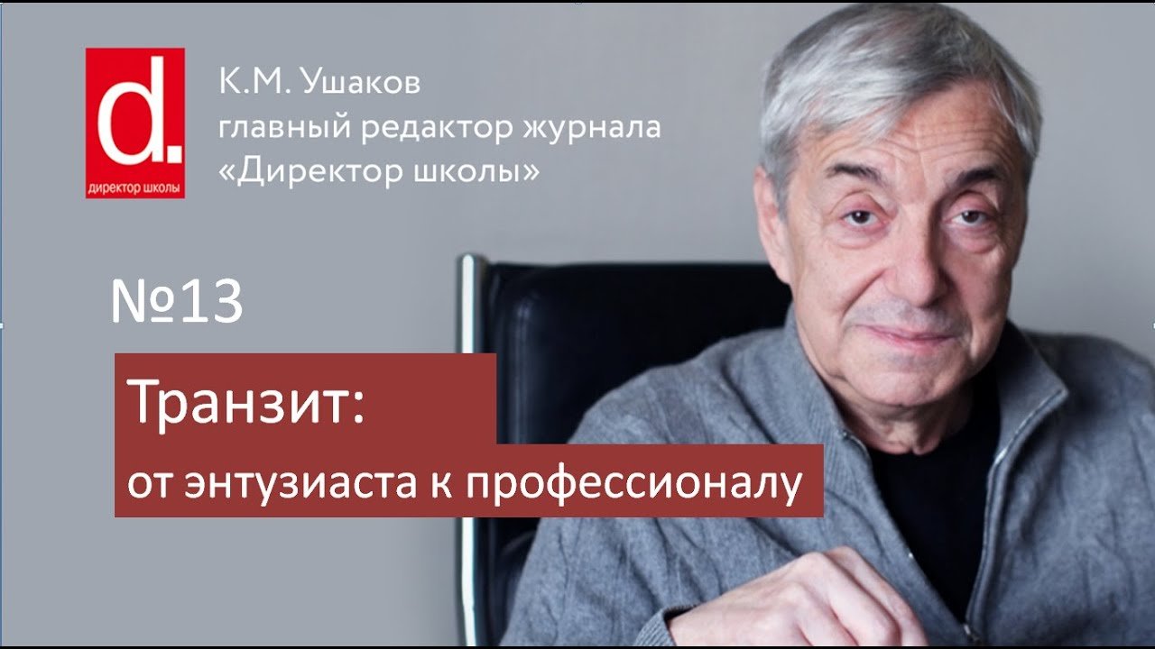 13 Эволюция молодых педагогов. От энтузиазма к профессионализму. Как