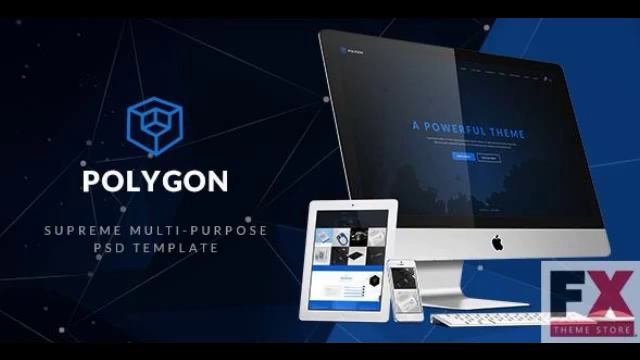 Preview Polygon- Supreme Multi-purpose PSD Template TFx