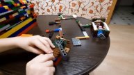 Деревня монстров из Майнкрафт.