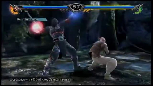 Soul Calibur V creation Ermac  ( Mod required )
