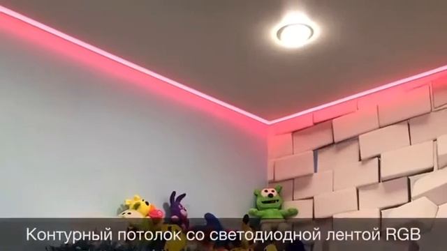 Натяжные Потолки в детской комнате