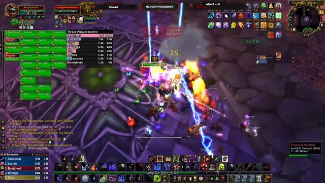 Naxxramas/EoE/OS 25--Tauren Unholy Death Knight WotLK Classic Live #61