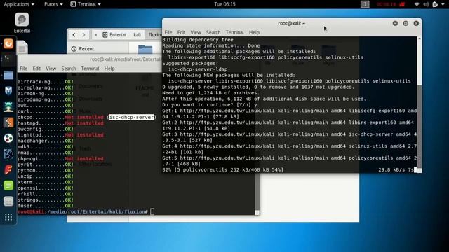 How to fix fluxion installation problem easy Kali Linux 2018