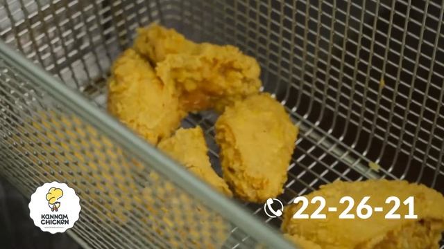 Реклама доставки еды Kannam Chicken