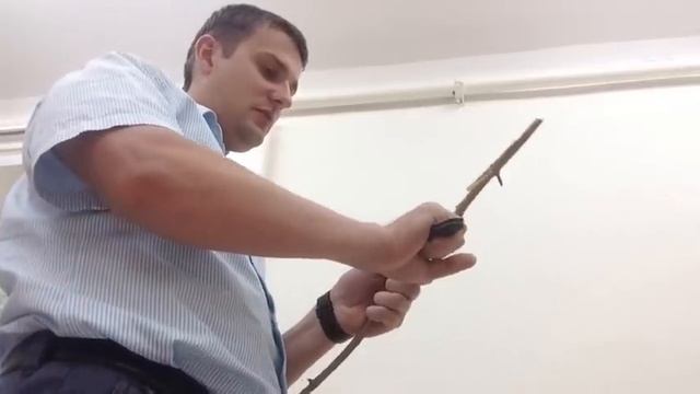 Определение характеристик материалов Kershaw thermite хим состав и твердость