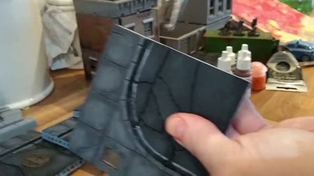 Corvus Games Terrain OpenLOCK modular tiles preparation