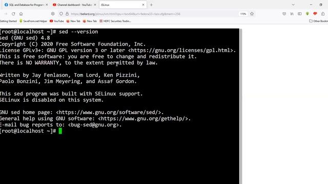 SED BASICS, LINUX FUNDAMENTALS, SED SCRIPTS