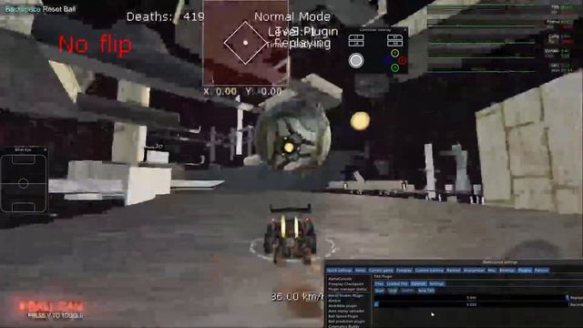 doing a rocket league tas