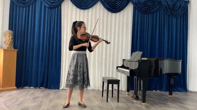 J.Kogan, Kui-Caprice №3. Nuria Kanifa Kadirjan. И.Коган, Күй-Каприс №3. Нурия Канифа Кадыржан.
