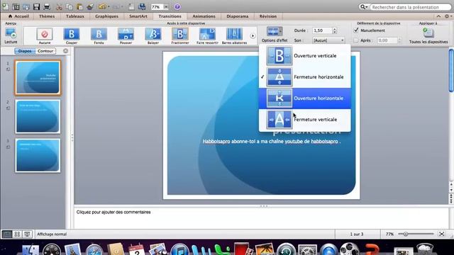 Comment utiliser Power point 2011 (mac)