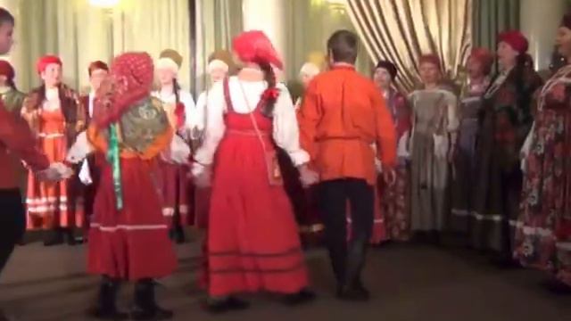 Русская традиционная игра-хоровод «Заинька» первый вариант.
