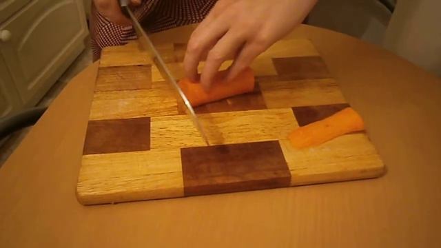 Думать как шеф. Режем морковь.