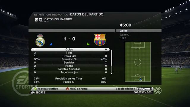 FIFA 10 Real Madrid vs FC Barcelona