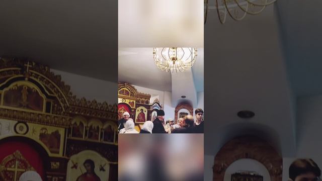 Поклонение в Омске иконе Казанской Божией Матери 2.6Встреча с Владыкой Дионисием, с отцом Виктором.