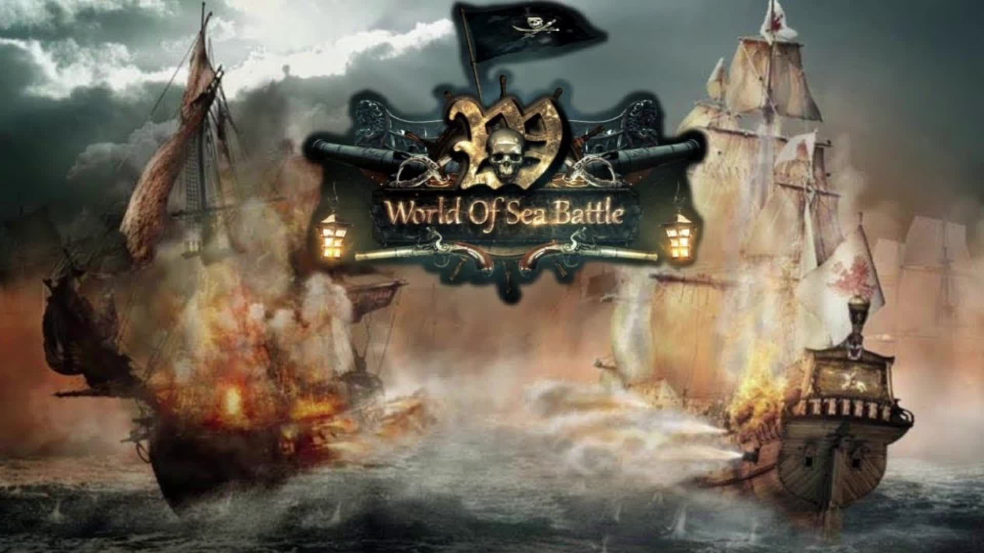 World  Of Sea Battle  расслабляемся играем в пиратиков