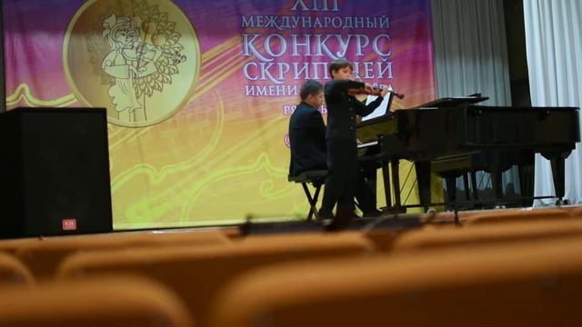 Глеб Панов 8 лет Перголези Сицилиана