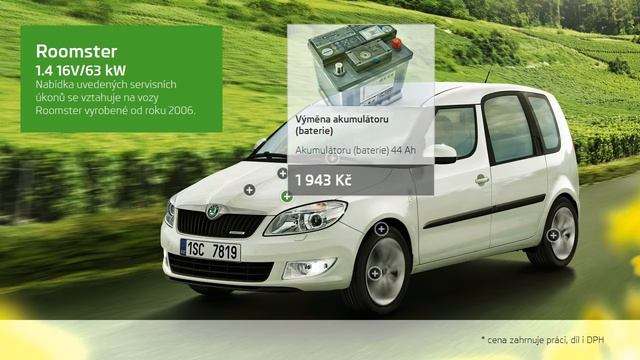 Škoda Roomster 1.4 16V/63 kW
