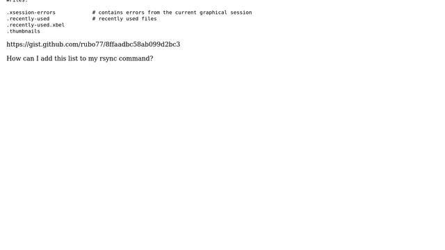 Ubuntu: Backup your home directory with rsync and skip useless folders (2 Solutions!!)