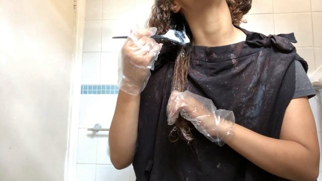 I DYED MY NATURALLY CURLY HAIR BLONDE - creme of nature hair dye | Tawana
