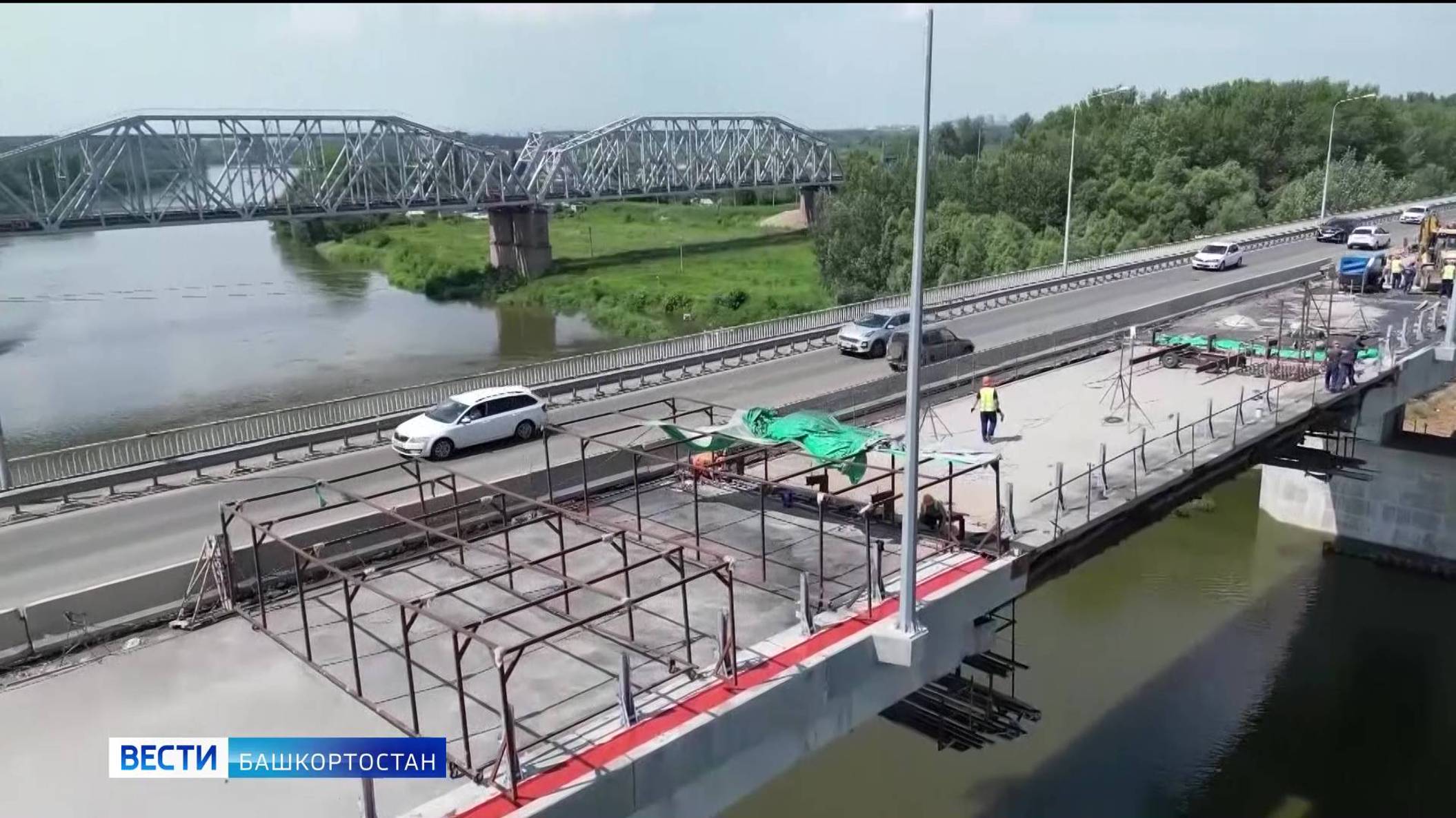 Движение по Шакшинскому мосту в Уфе частично откроют 24 июля