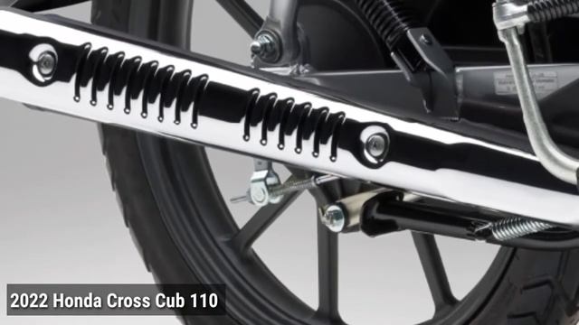 The 2022 Honda Cross Cub 110 Gets Update Disk Brakes , ABS and more