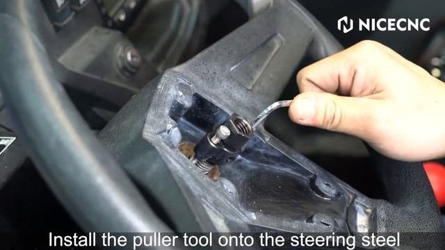 NICECNC  Steering Wheel Puller Tool Compatible with Polaris RZR 1000 900 TURBO