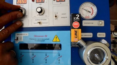 Тест свечей Bosch,NGK,Denso и AT