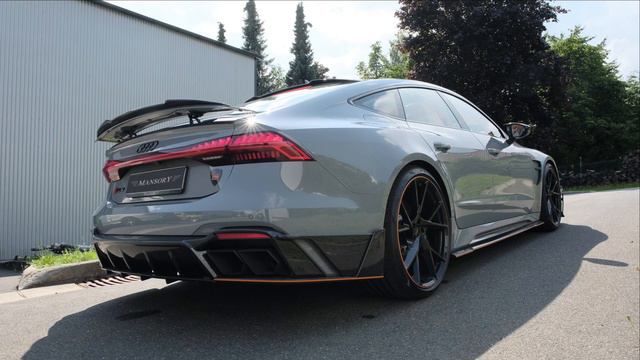 MANSORY Audi RS7 Exhaust System Sound