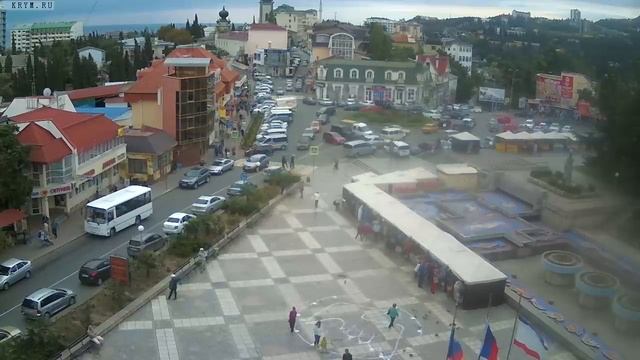 Вебкамера "Площадь Советская". Запись 21.09.2016 12:00:16