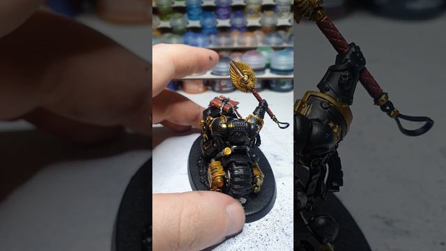 A noob builds a Primaris Chaplain on a Bike