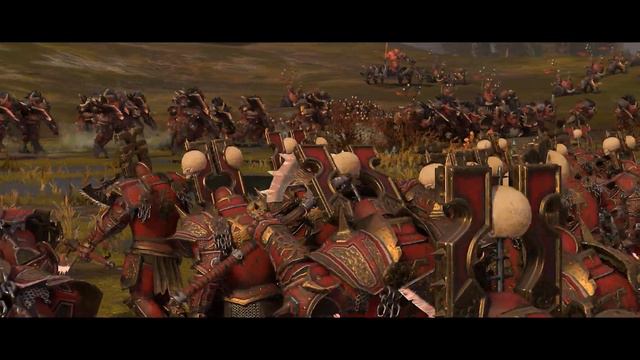 The Battle: Exalted Blood Thirster Vs Herald Of Khorne | Total War Warhammer 3 | Cinematic Battle