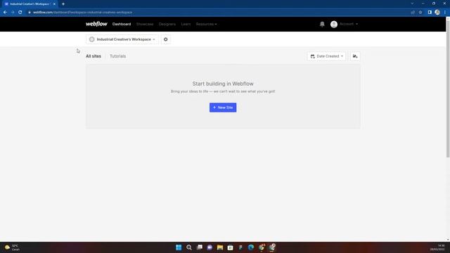 Install  Buat Project Baru - Webflow Tutorial Indonesia