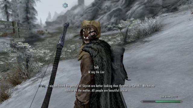 M'aiq the Liar Speaks About Oblivion's Engine - Skyrim AE