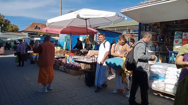 Харинама - Флорешты - Дандака прабху - 08.10.2022
