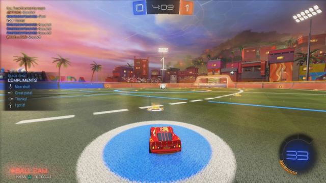 Lightning Mcqueen can do it all | Rocket League