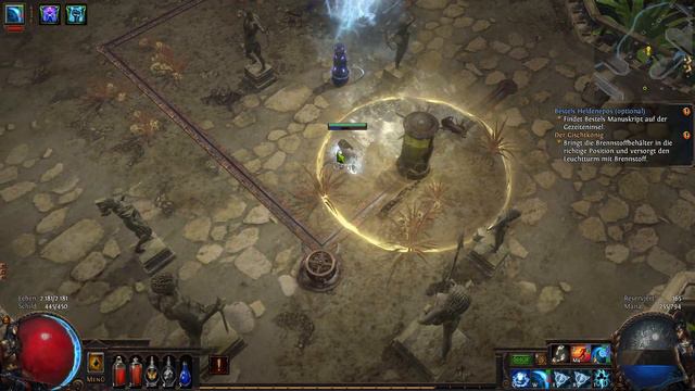 PATH OF EXILE Archnemesis 02#007 - Schleichender Frost - Hexe [ deutsch / german / POE ]