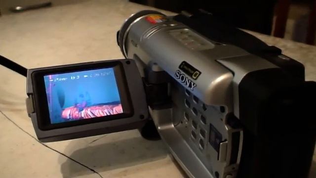 проверка работы камеры SONY DCR TRV 330E