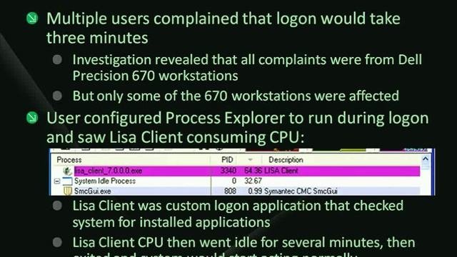 Case of the Unexplained Windows Troubleshooting with Mark Russinovich - 2009