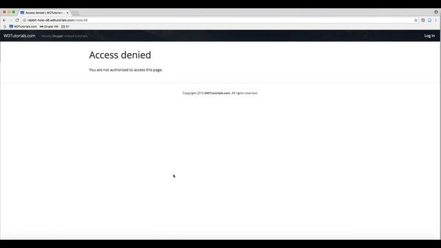 Drupal 8 - How To Disable Access To Single Nodes