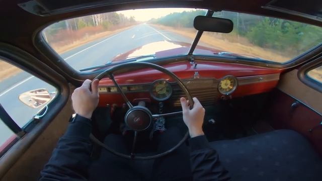 1955 GAZ M-20 Pobeda 2.4 MT - PON TEST DRIVE