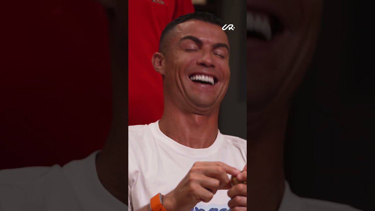 Cristiano Ronaldo diciendo "Qué mirás bobo"!