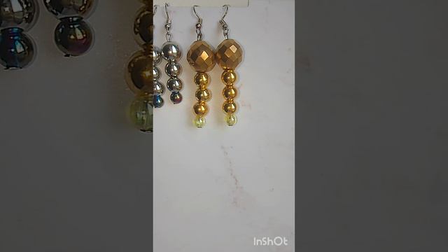 серьги набор